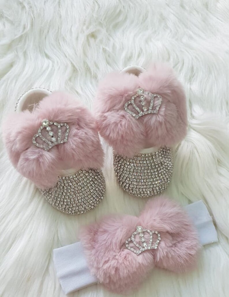 infant crib shoes girl