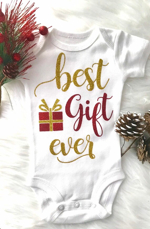 Best gift ever baby christmas cheap outfit