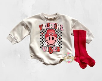 Boy's Valentine Vibes Retro Valentine Shirt Boys Valentine's Day