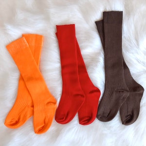 Baby Knee High Socks Halloween - Baby Fall Knee High Socks - Toddler Knee High Socks - Baby Halloween Socks - Halloween Socks Baby