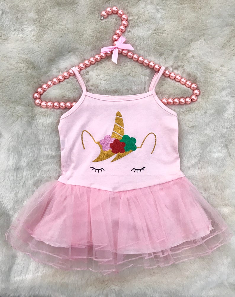 unicorn tutu dress for baby