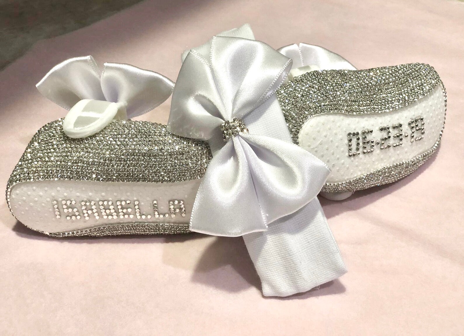 Baby Girl Baptism Shoes Baby Girl Christening Shoes Baby Etsy