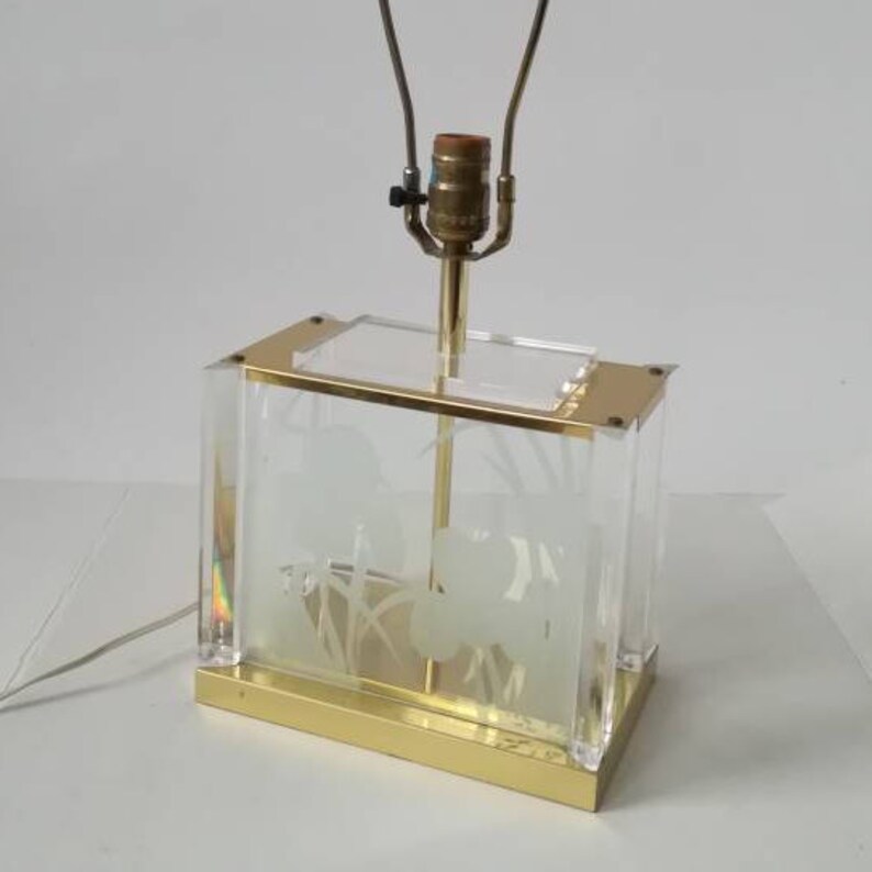 Table Lamp Fredrick Ramond Vintage Year 1985