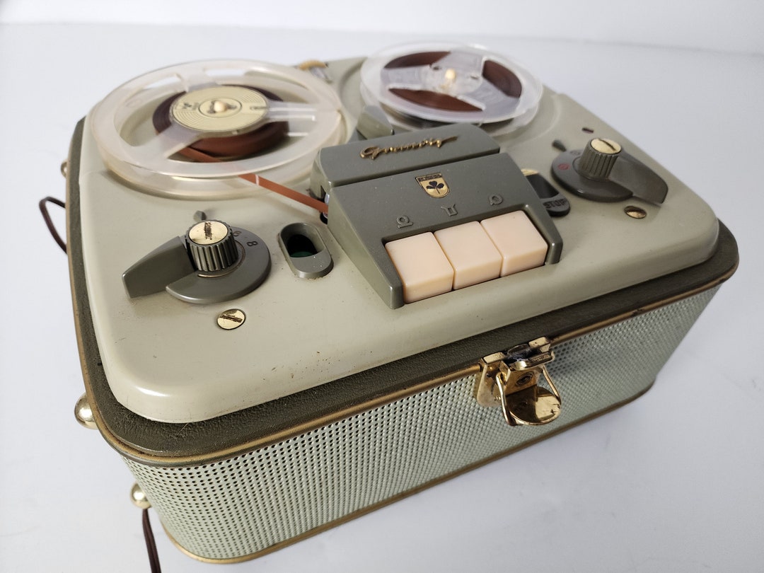 1950 GRUNDIG TK5 Tape Recorder Made in GERMANY Etsy