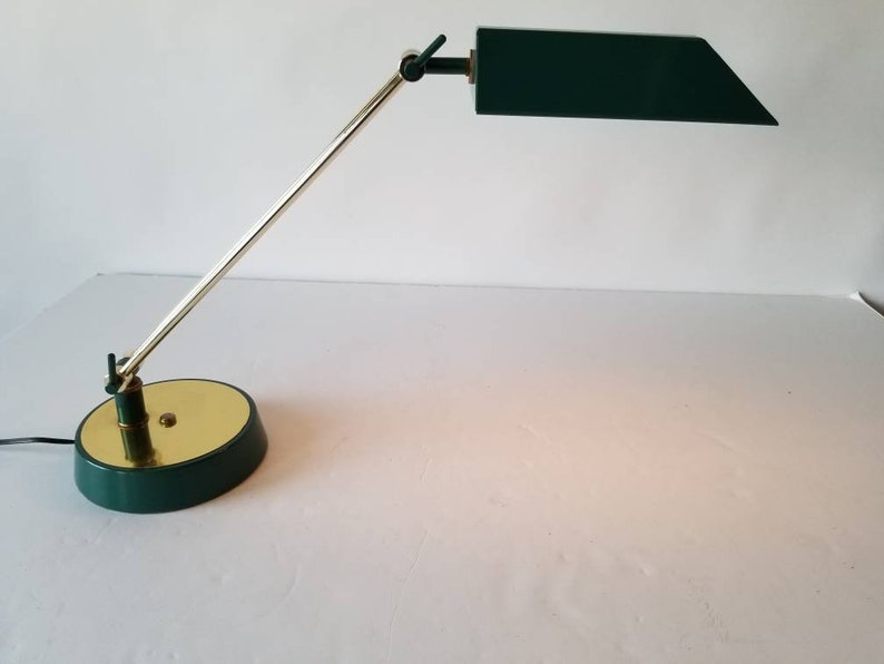 1970 VINTAGE Adjustable BUREAU LAMPE