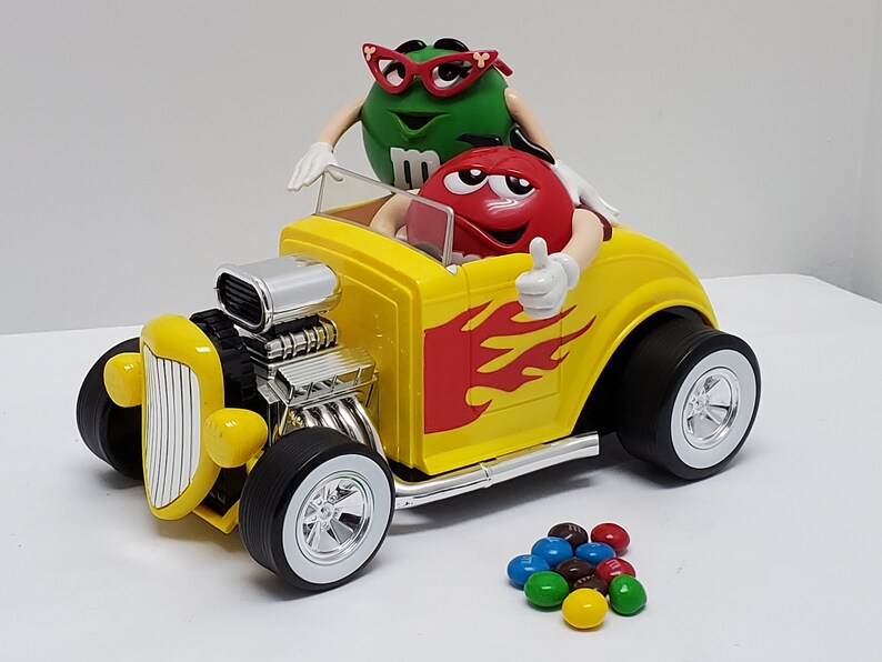 1990 MM HOT ROD Candy Dispenser Vintage Etsy