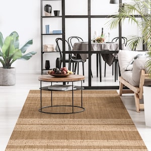 Labicana #3 Vinyl Floor Mat, Vinyl Rug, Rugs For Living Room, Kitchen Mat, Textile, Aztec Rug, Home Decor, Brown, Beige, Linoleum Carpet