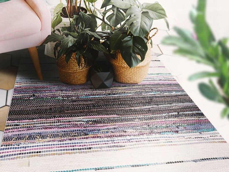 Anana 2 Vinyl Floor Mat, Vinyl Rug, Rugs for Living Room, Kitchen Mat