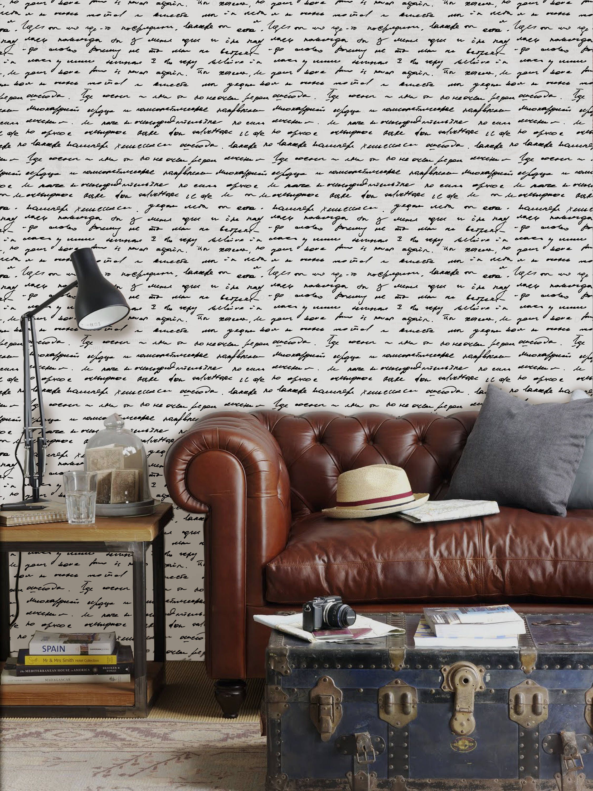 Letters Removable Wallpaper Traditional White Print Wall - Etsy Letters Removable Wallpaper Traditional White Print Wall - Etsy