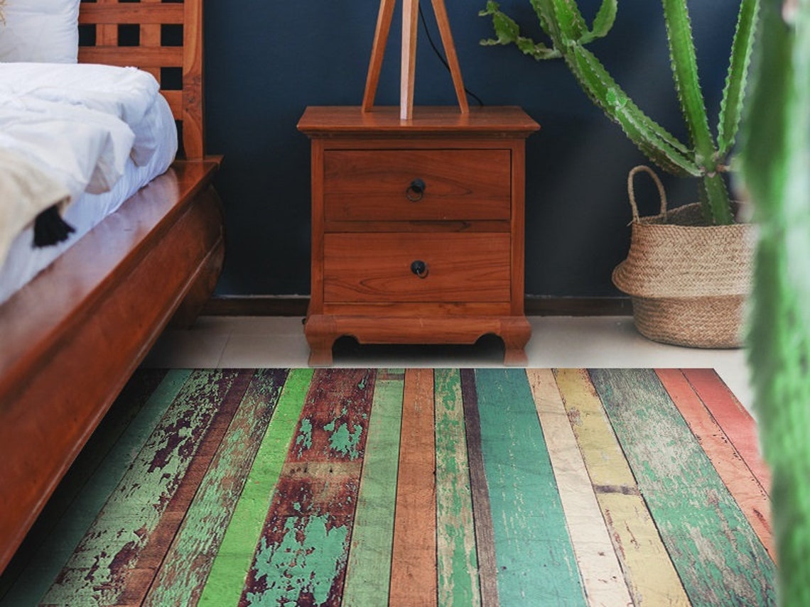 Trinity 108 Vinyl Floor Mat Vinyl Rug Rugs for Living Room Etsy