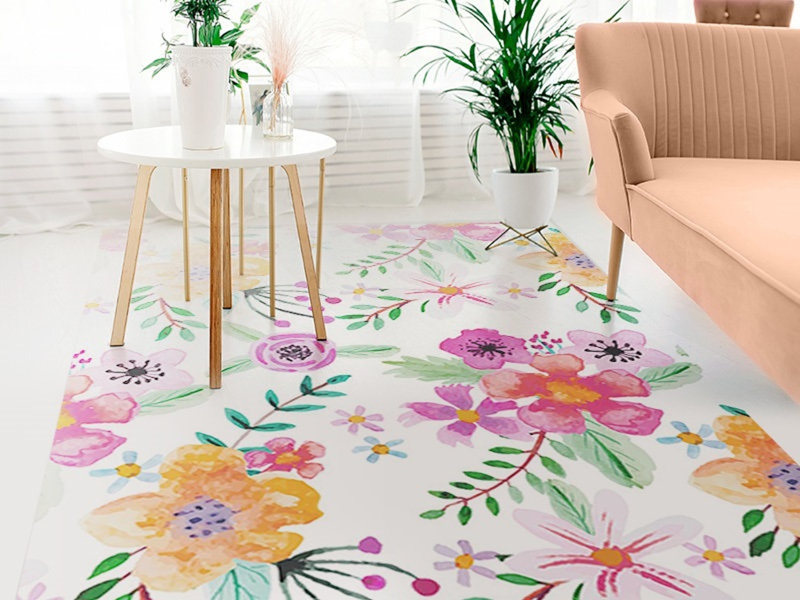 Horizon 125 Vinyl Floor Mat Vinyl Rug Rugs for Living Room Etsy