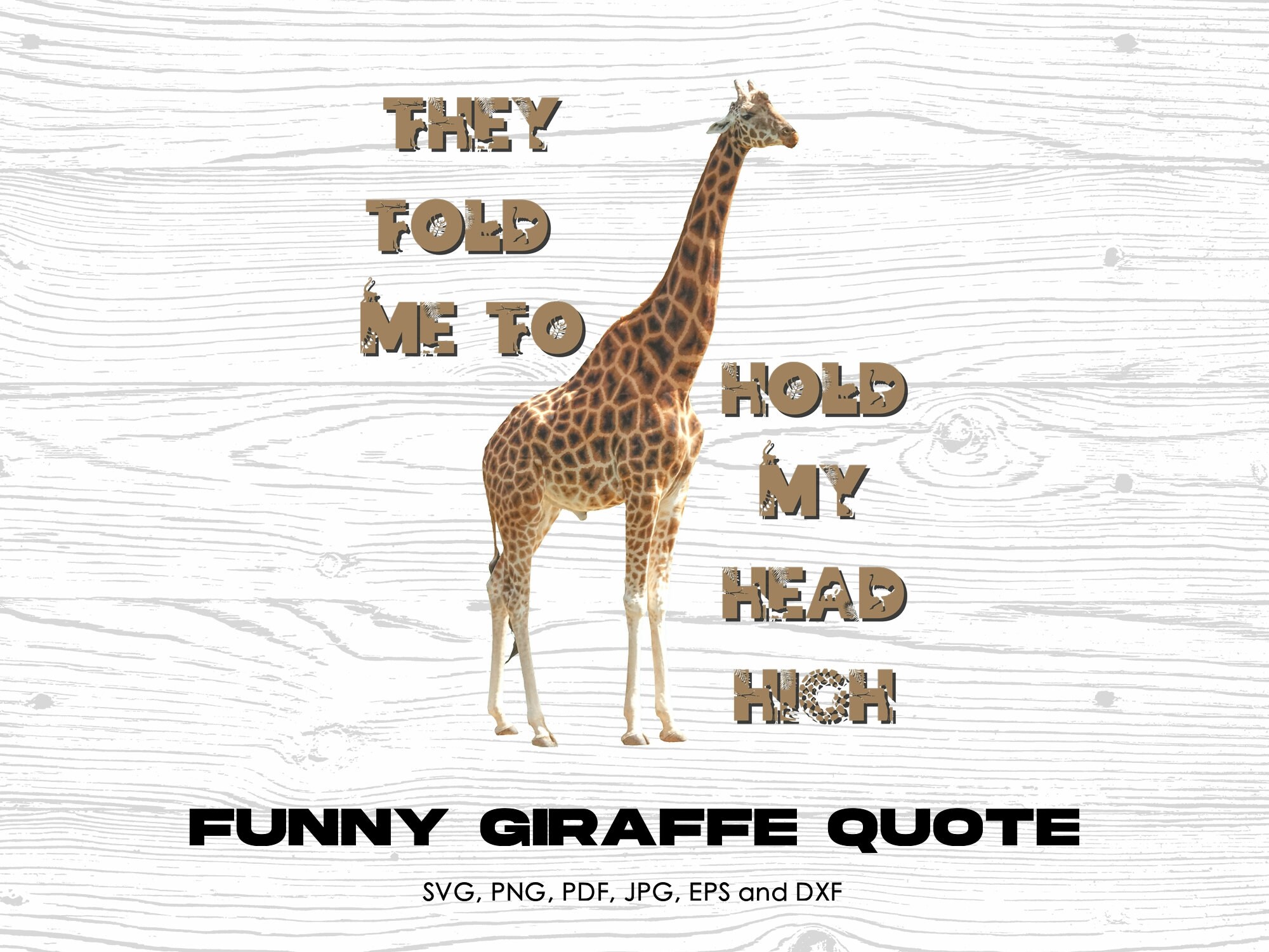 Giraffe Sayings
