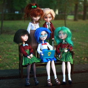 Monster High OOAK Sailor Moon Collection doll Custom Ever After High Art doll