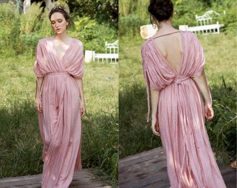 IRIS Goddess Dress • Bridesmaid Dress • Boho Dresses for Women • Modest Bridesmaid Dress • Greek goddess dress • Goddess wedding dress