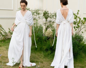 IRIS Goddess Dress • Boho Dress For Women Wedding Guest • Greek Inspired Dress • Roman Goddess Costume • Greek Goddess Dress • Vestido Diosa