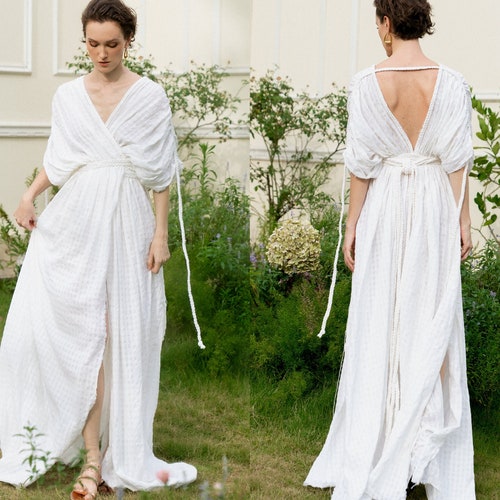 IRIS Goddess Dress Bridesmaid Dress Boho Dresses for Women - Etsy