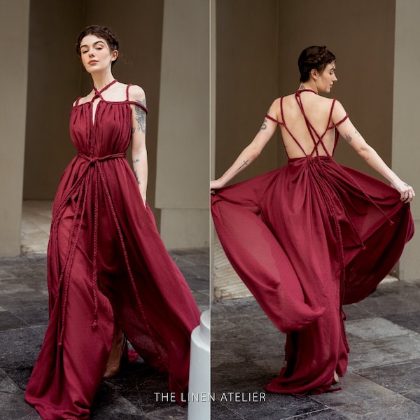 Greek Wedding Dress Etsy