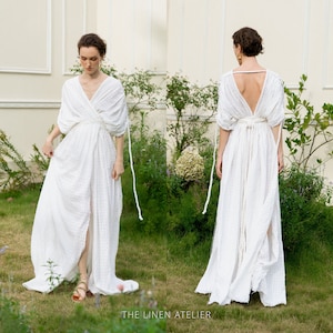 Roman goddess wedding dress hot sale