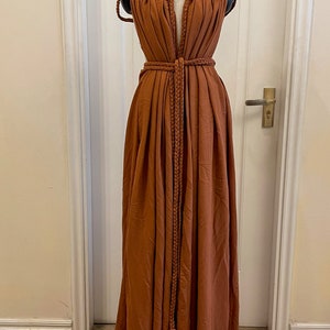 IZA Goddess Dress • Boho Dress • Festival Outfit • Bohemian Dress • Boho maxi dress • Ceremonial dress • Roman style dress • Goddess outfit