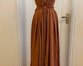 IZA Goddess Dress • Boho Dress • Festival Outfit • Bohemian Dress • Boho maxi dress • Ceremonial dress • Roman style dress • Goddess outfit