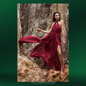 LESA Goddess Dress For Women • Boho Wedding Guest Dress • Grecian Goddess Dress • Roman Goddess Dress • Ancient Greek Dress • Grecian Dress