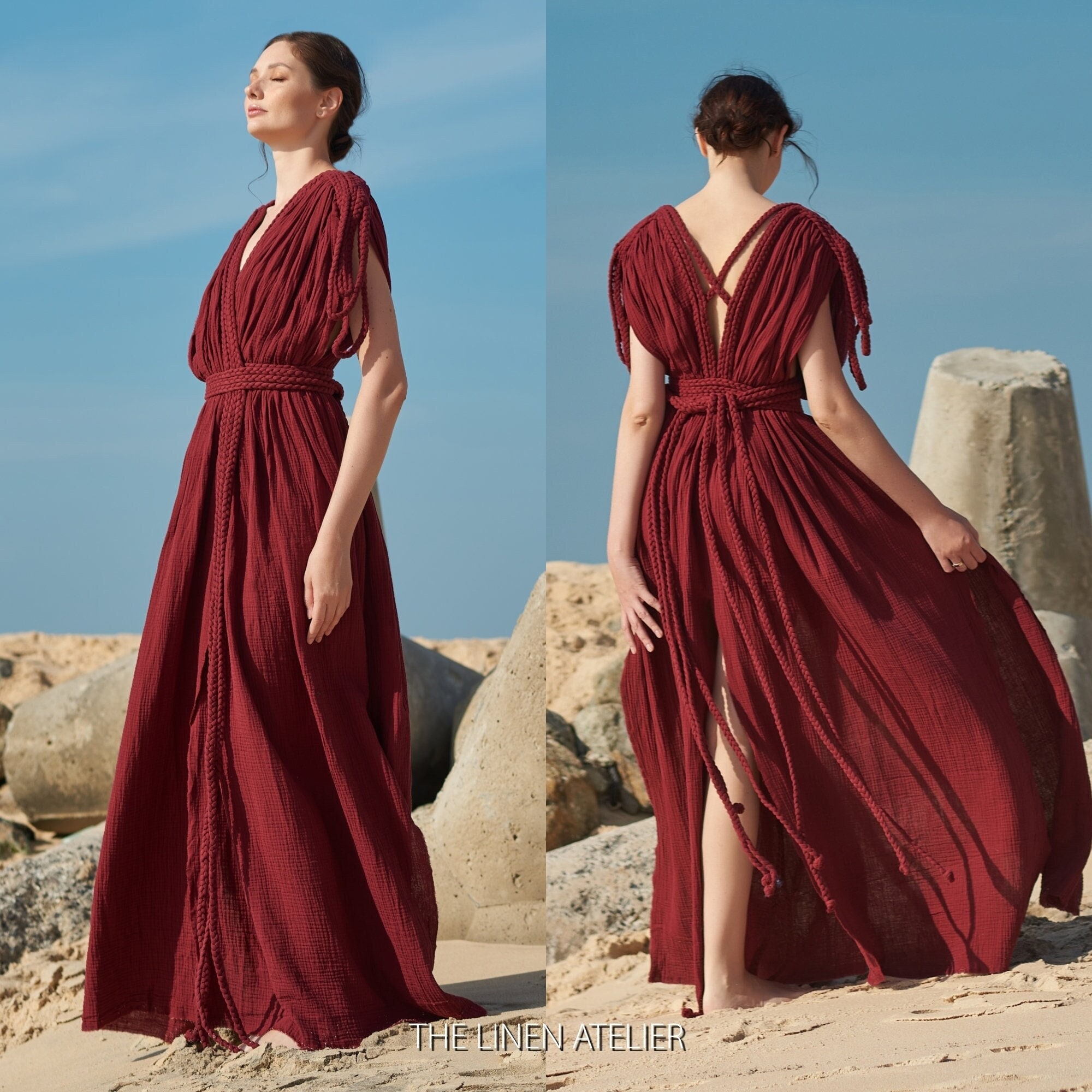 Red Maternity Dress -  Canada