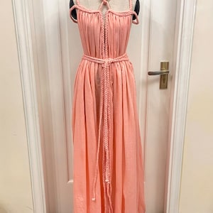 IZA Goddess Dress • Pink Fairy Dress • Fairy Wedding Dress • Roman Goddess Costume • Egyptian Goddess Dress • Goddess Wedding Dress