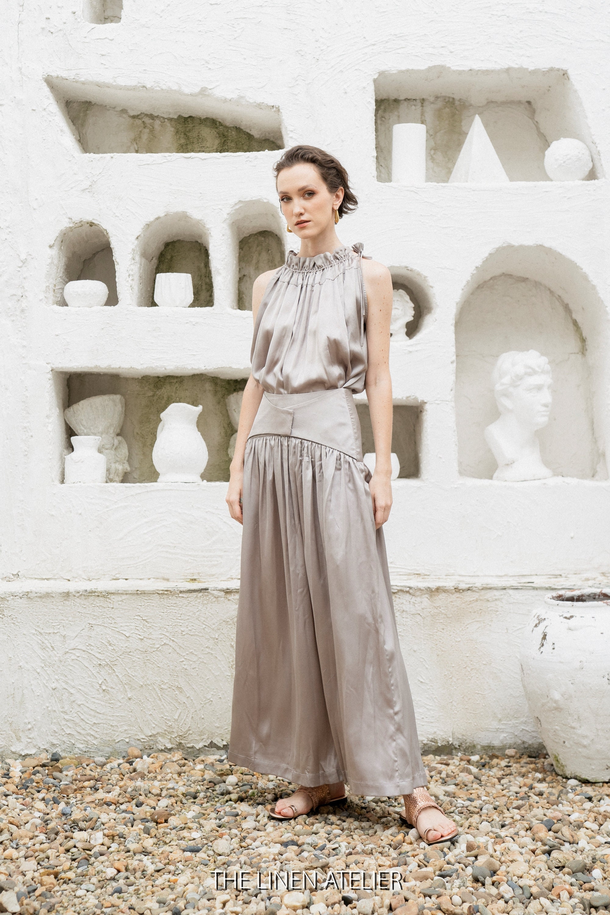 Band Collar Tunic (South) - SAMSARA