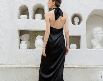 Satin Halter Top and Wide Leg Pants Set | Festival Outfit | christmas gift for her
