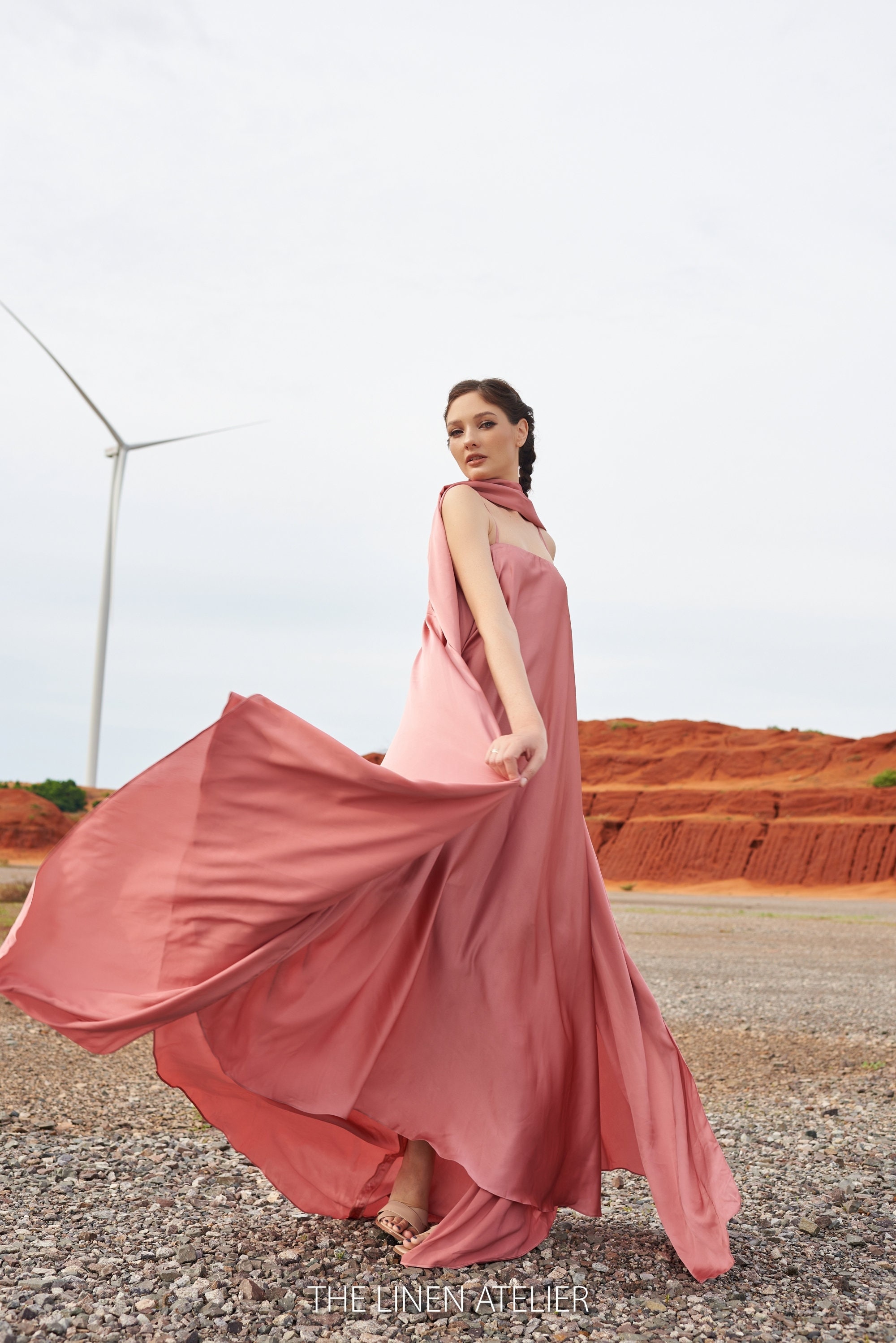 red and white polka dot halter dress Marilyn Halter Skater fit n flare Dress in Red & White Polka Dot XLarge main image 1