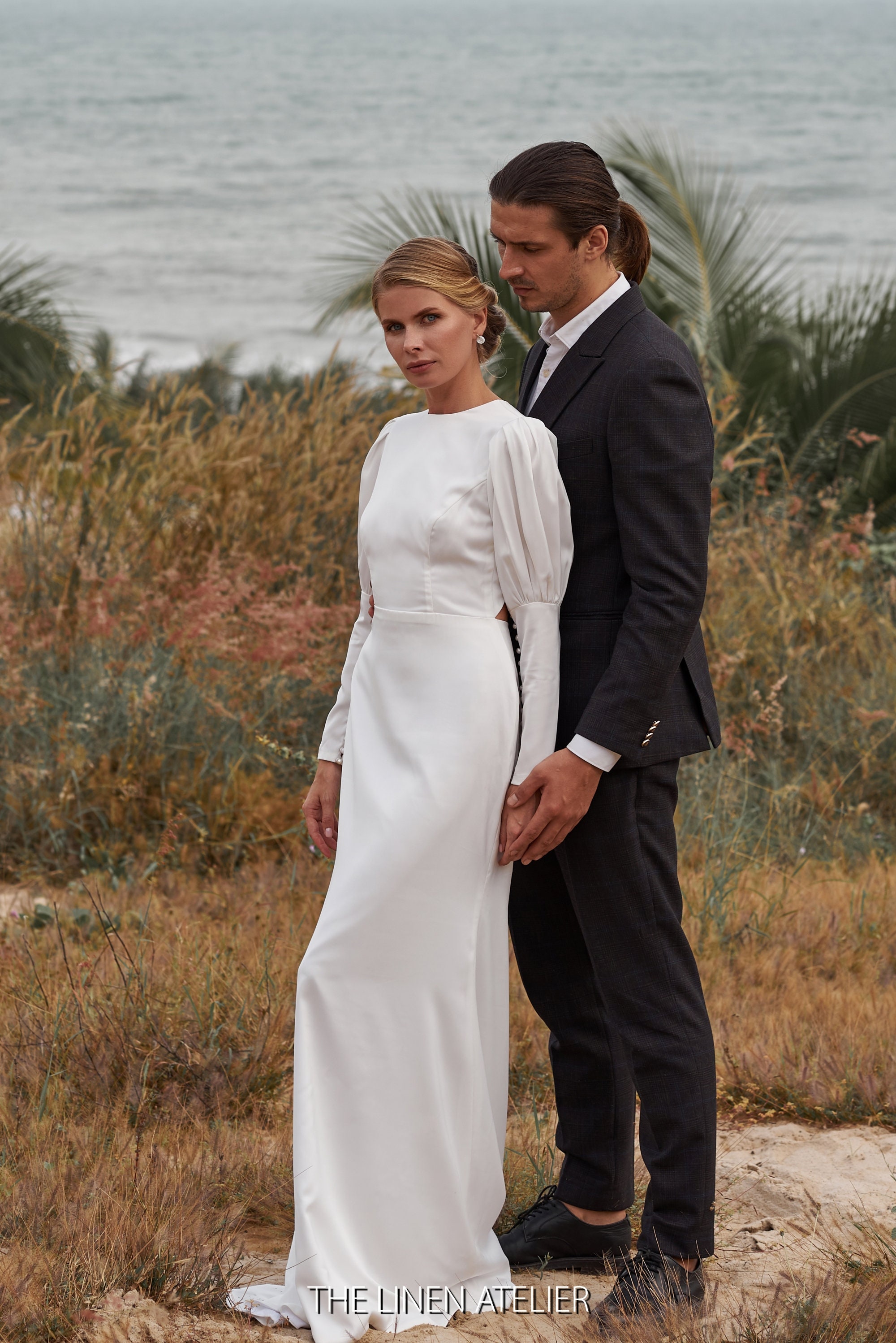 white silk crepe dress White Silk Crepe Dress Petite Chrie