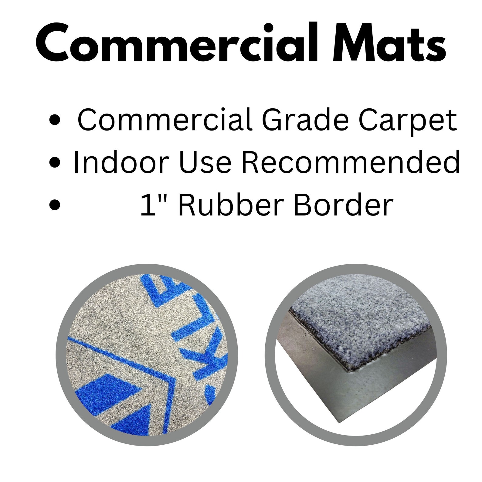 Custom Commercial Logo Floor Mats Industrial Floor Mats Etsy