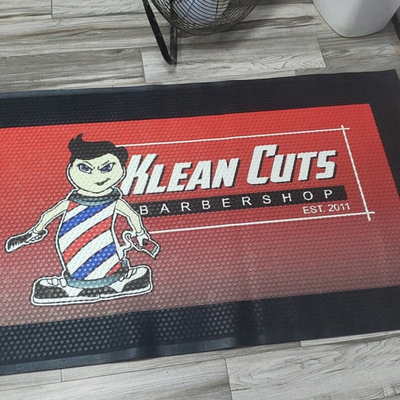 Custom Commercial Logo Floor Mats Industrial Floor Mats Etsy