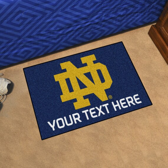Notre Dame Fighting Irish Custom Home Decor Notre Dame Etsy