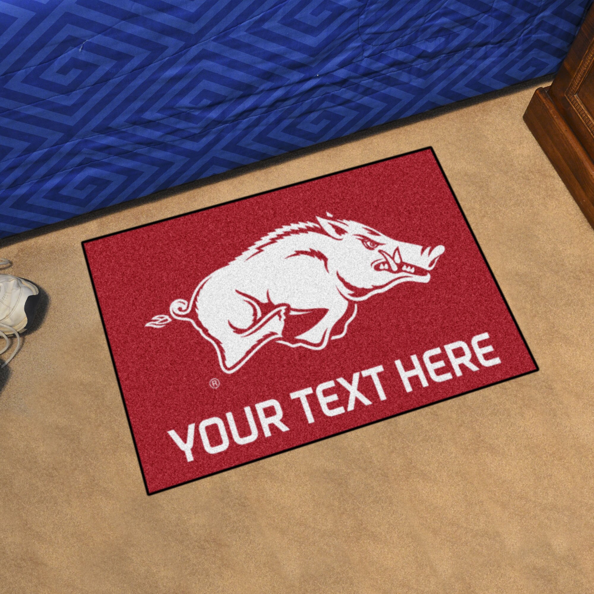 Arkansas Razorbacks Custom Home Decor Arkansas Football  Etsy