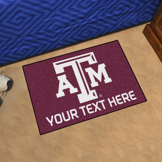 Texas A M Aggies Custom Home Decor Texas A And M Football Etsy