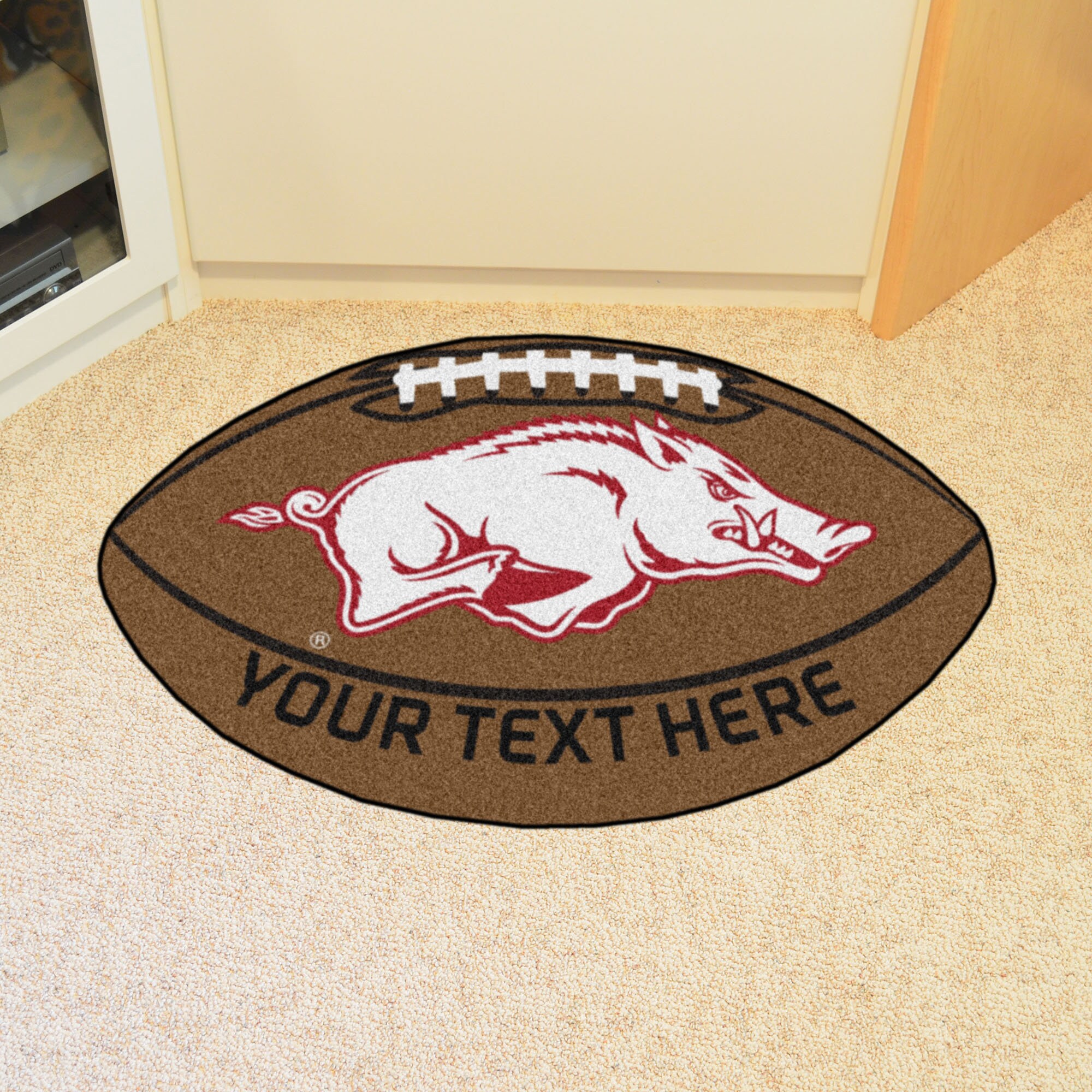Arkansas Razorbacks Custom Home Decor Arkansas Football  Etsy