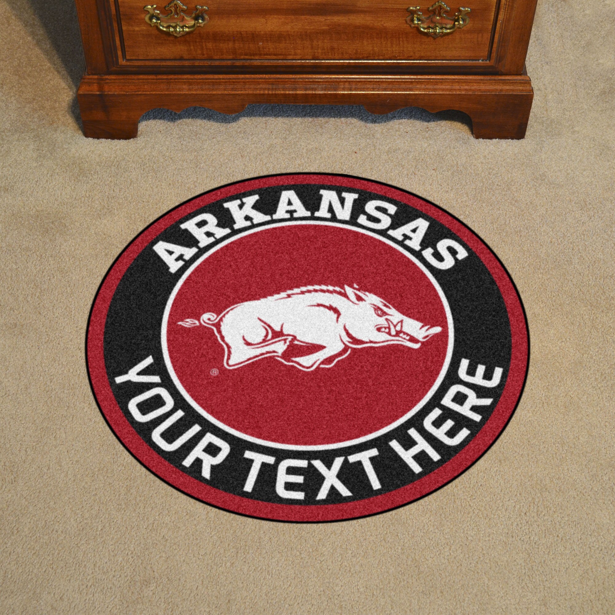 Arkansas Razorbacks Custom Home Decor Arkansas Football  Etsy
