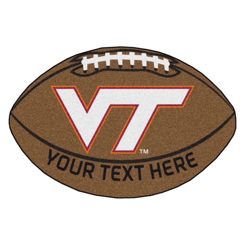 Virginia Tech Hokies Custom Home Decor VA Tech Football Etsy