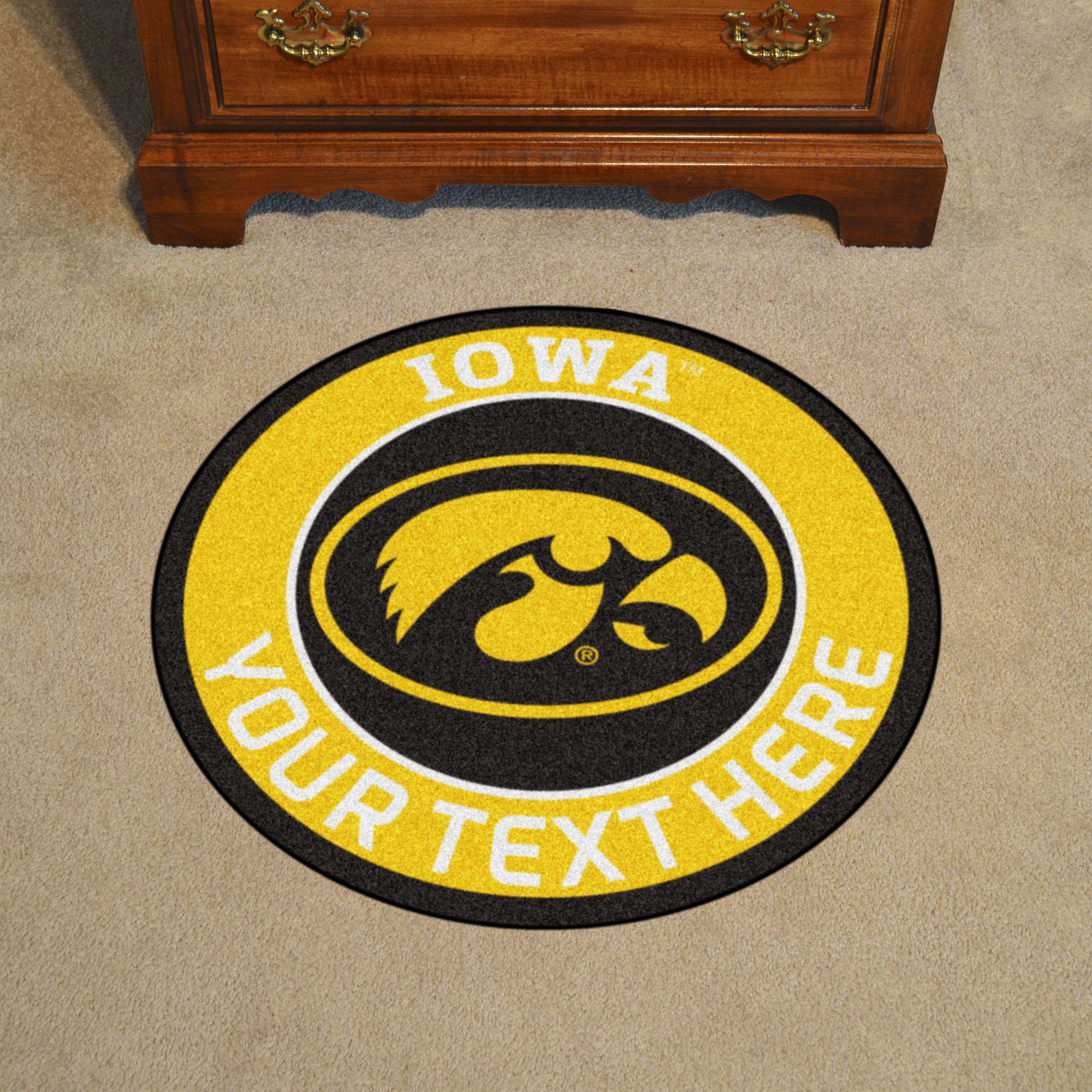 Iowa Hawkeyes Custom Home Decor Iowa Football Decor Hawkeyes Etsy