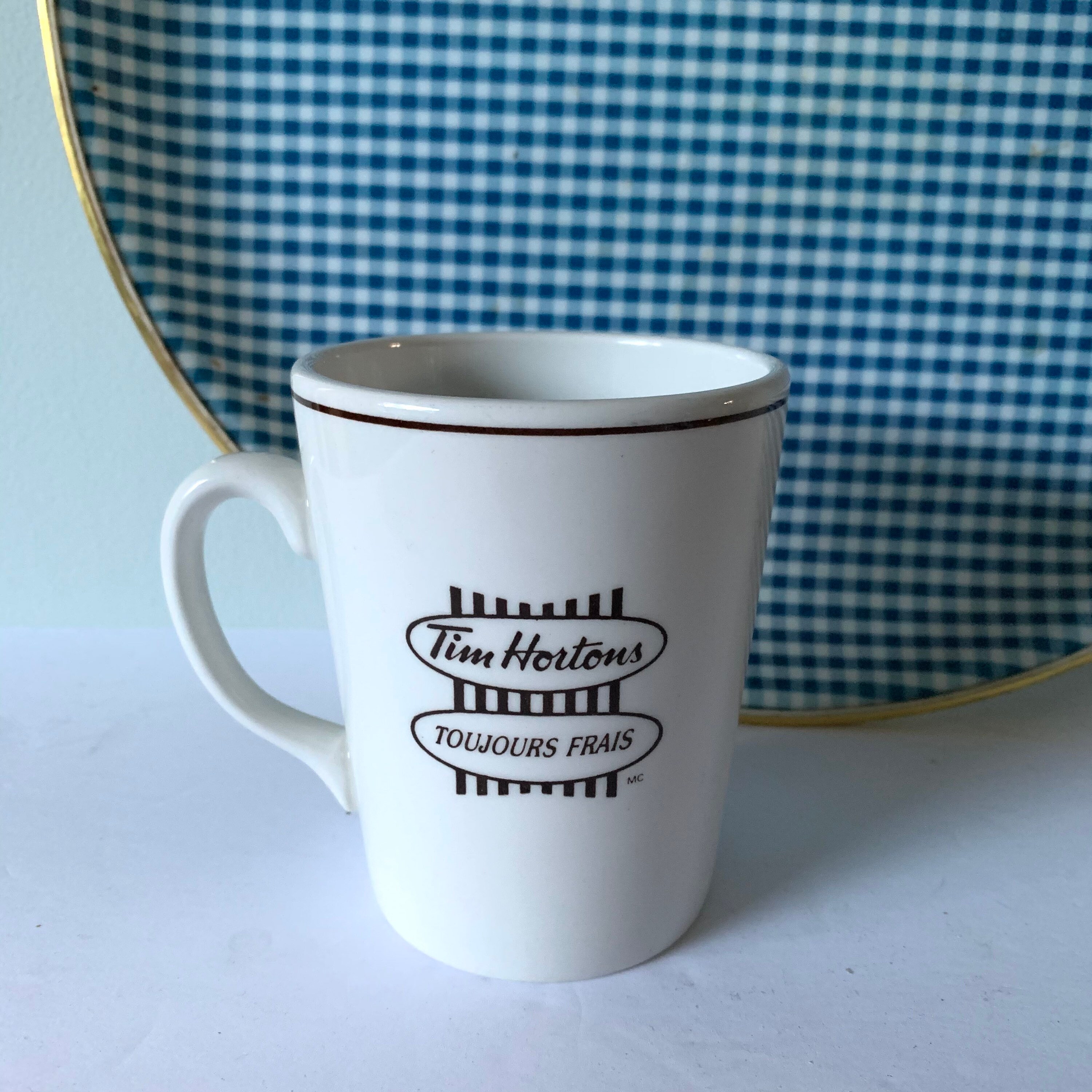 tim hortons stainless steel mug