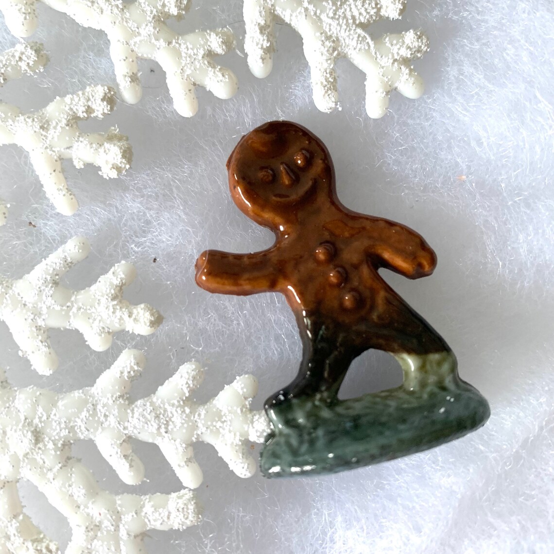 Vintage Red Rose Tea Gingerbread Man/ Wade Whimsies Etsy Canada