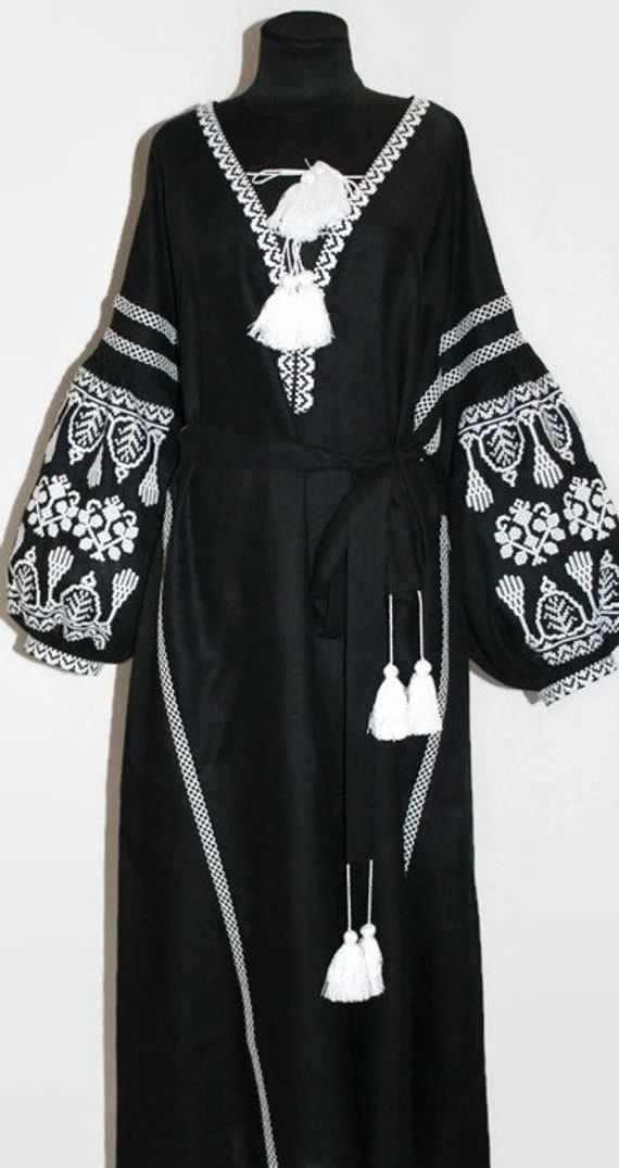 black boho clothing