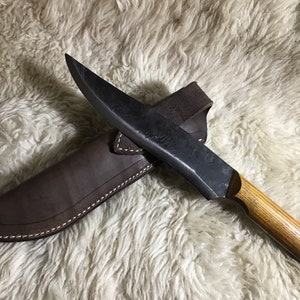 Nóż Jeff White Bowie z pochwą