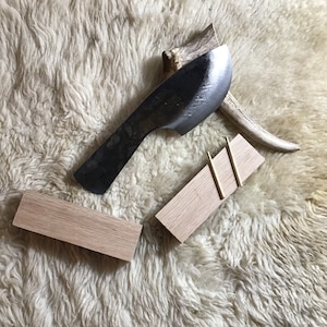 Jeff White Moose Skinner em branco e kit de alça