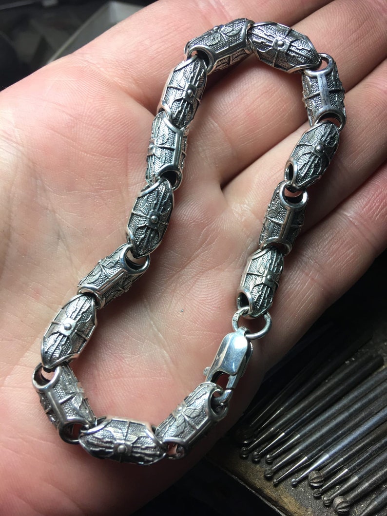 Jewelry chain 027 wax mold pattern for casting silver Etsy