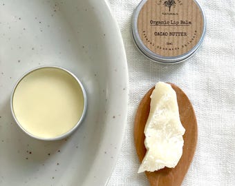 Organic Cocoa Butter Lip Balm Unscented