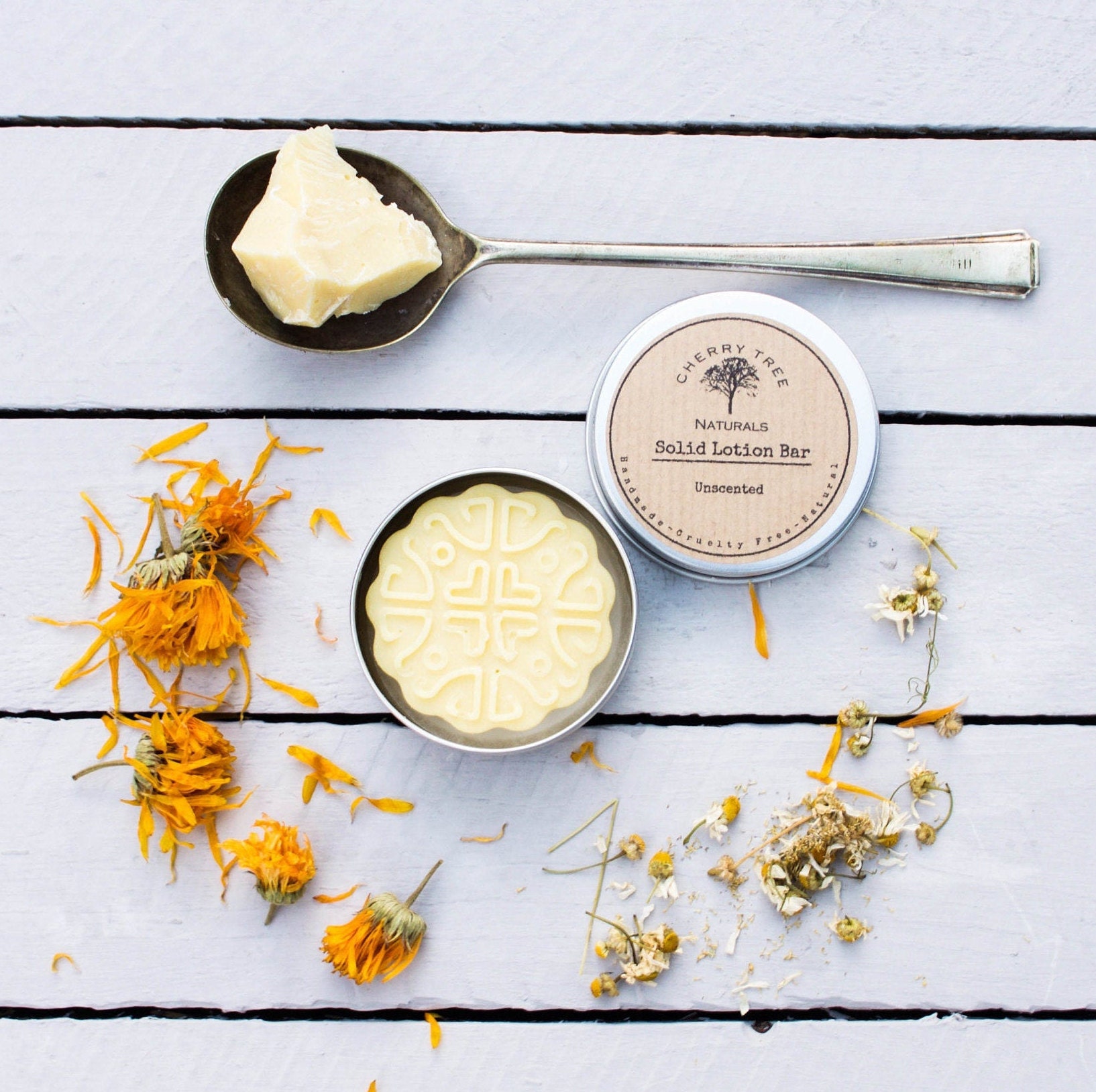 Cocoa Butter Solid Lotion Barunscented Etsy UK