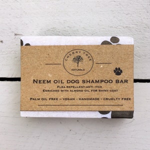 Neem Oil Dog Shampoo Bar
