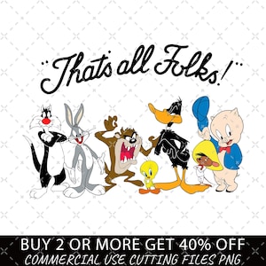 That's all folks png, Baby Toons PNG | Looney Tunes PNG, Looney Tunes Birthday PNG, Looney Tunes Png, Looney Tunes Clipart